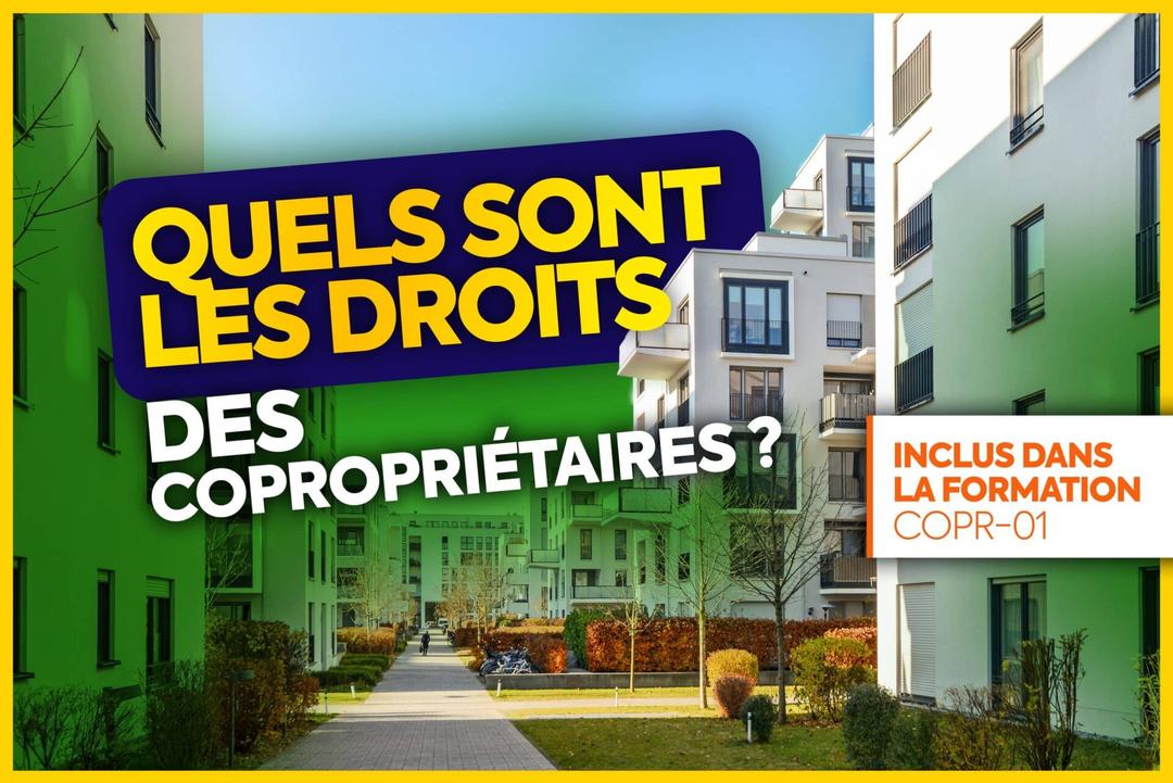 Les droits de copropriétaires